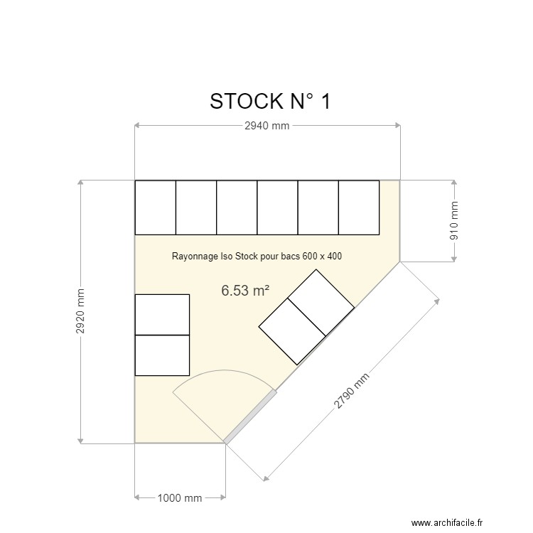 Hop Mont St Martin Stock 1. Plan de 0 pièce et 0 m2