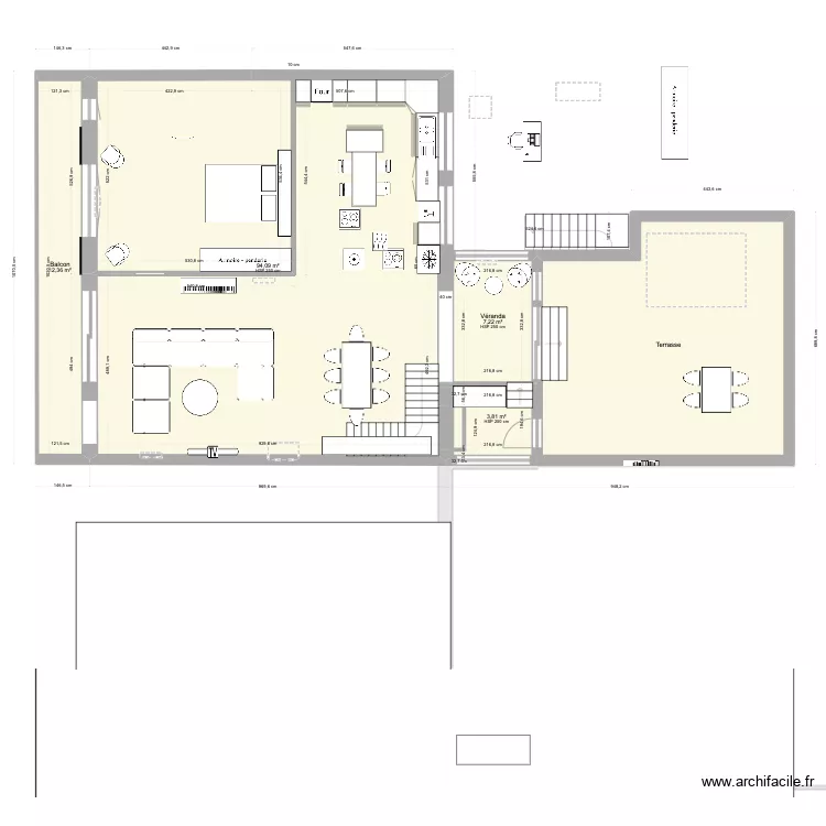 grenier 7 modif. Plan de 