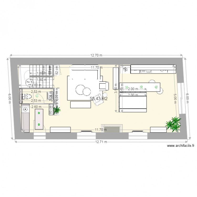 Projet Liergues. Plan de 0 pièce et 0 m2