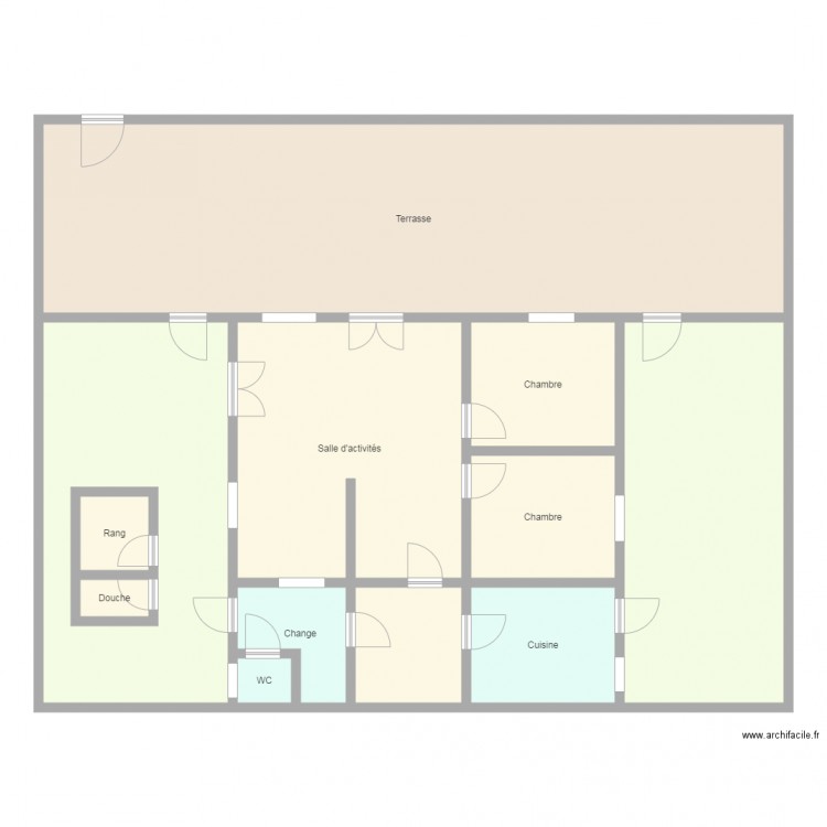 Chaussée royale. Plan de 0 pièce et 0 m2