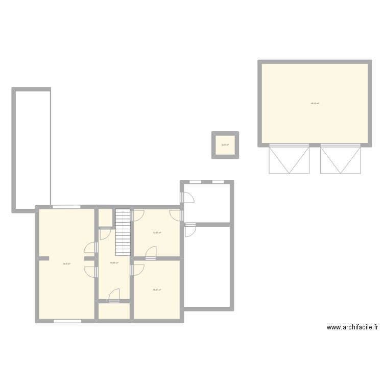 Christian P. Plan de 6 pièces et 132 m2