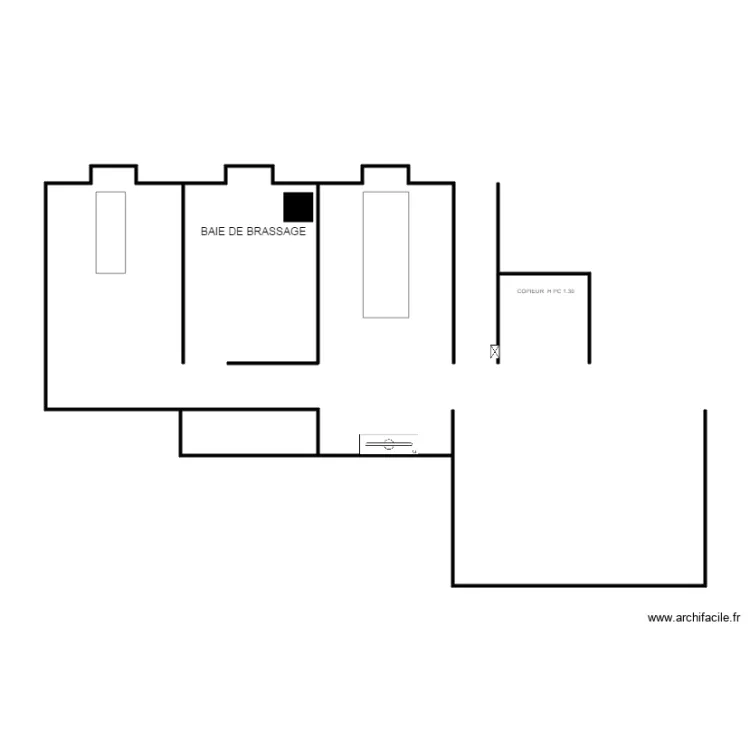 SLK STUDIO. Plan de 
