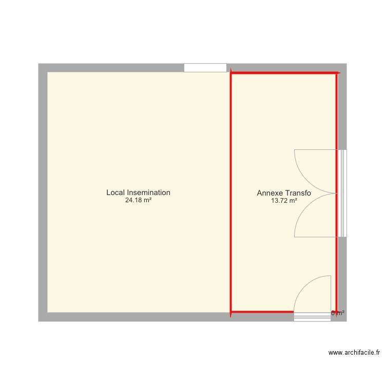Annexe Fromagerie. Plan de 0 pièce et 0 m2