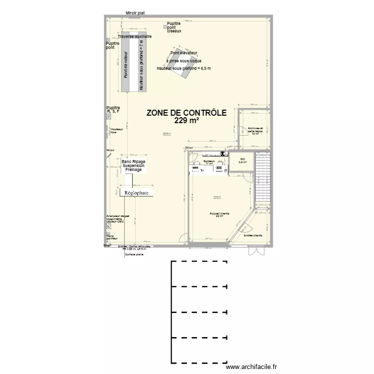 CCT VL MONTEVRAIN. Plan de 