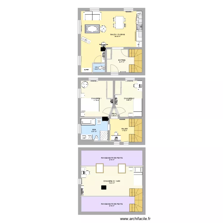 Grendel modifié. Plan de Grendel modifié. Plan de