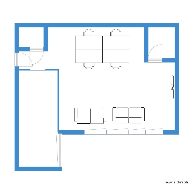 POST PROD. Plan de 0 pièce et 0 m2