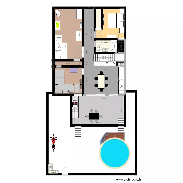 Gillou modele 1. Plan de 