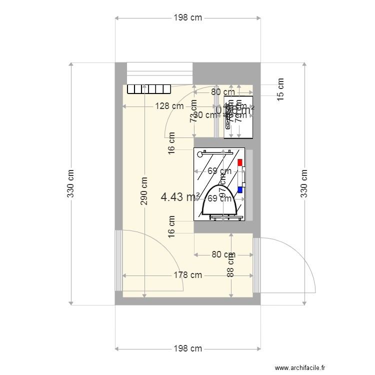 ALAMI Najate opheor sdb projet 2 VF. Plan de 0 pièce et 0 m2