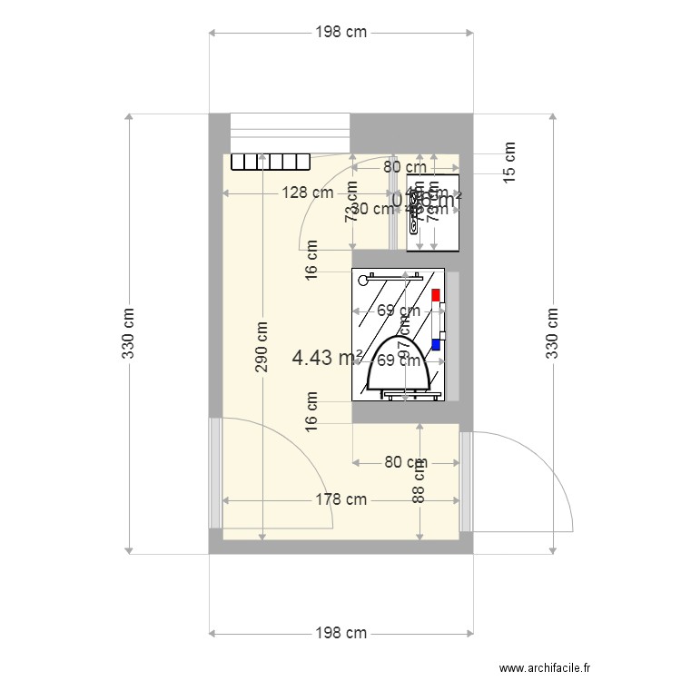 ALAMI Najate opheor sdb projet 2 VF. Plan de 0 pièce et 0 m2