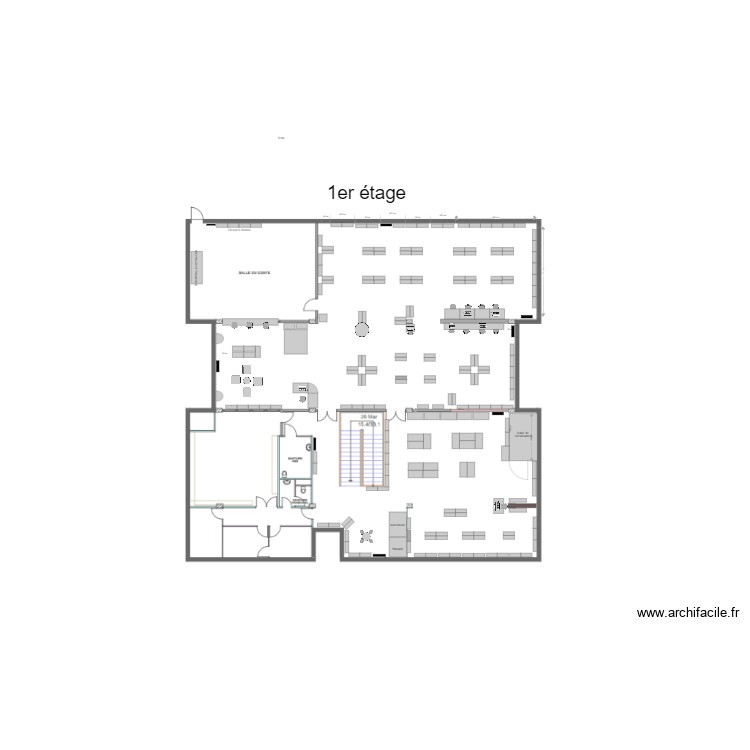 1er ETAGE V5 NB. Plan de 0 pièce et 0 m2 1er ETAGE V5 NB. Plan de 0 pièce et 0 m2
