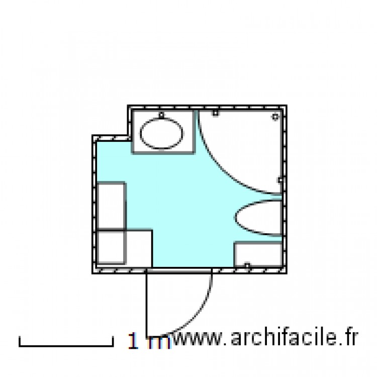 ANNE-MARIE GUERIN SDB. Plan de 0 pièce et 0 m2