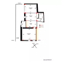 Pilliers beton et ceinture 