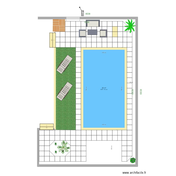 vw pisci2. Plan de 1 pièce et 30 m2