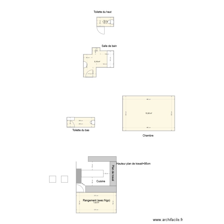 Maison K. Plan de 0 pièce et 0 m2