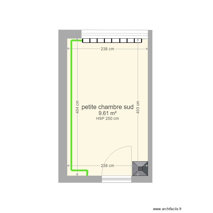 Magnolia PETITE CHAMBRE. Plan de 0 pièce et 0 m2