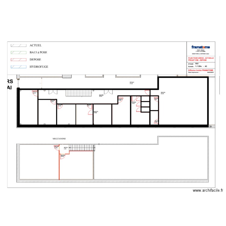 CE SS2. Plan de 0 pièce et 0 m2