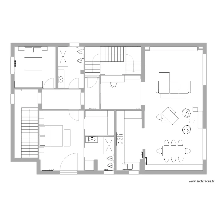 ANDREA Arredi senza misure. Plan de 