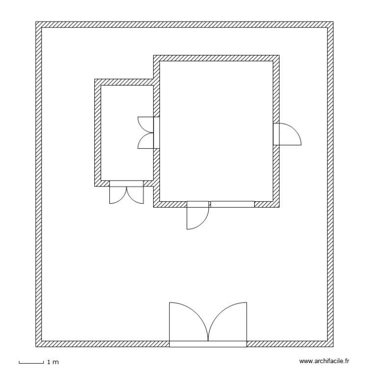 batiment terrasse. Plan de batiment terrasse. Plan de