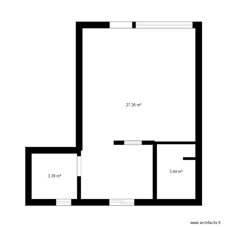 FRANCESCA RESTAURANT . Plan de 0 pièce et 0 m2