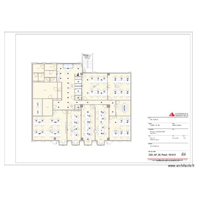 castilho 3eme v4 ac et elec. Plan de 0 pièce et 0 m2