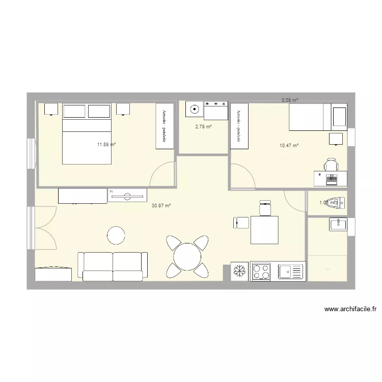 PLAN T2 BEUTRE. Plan de 