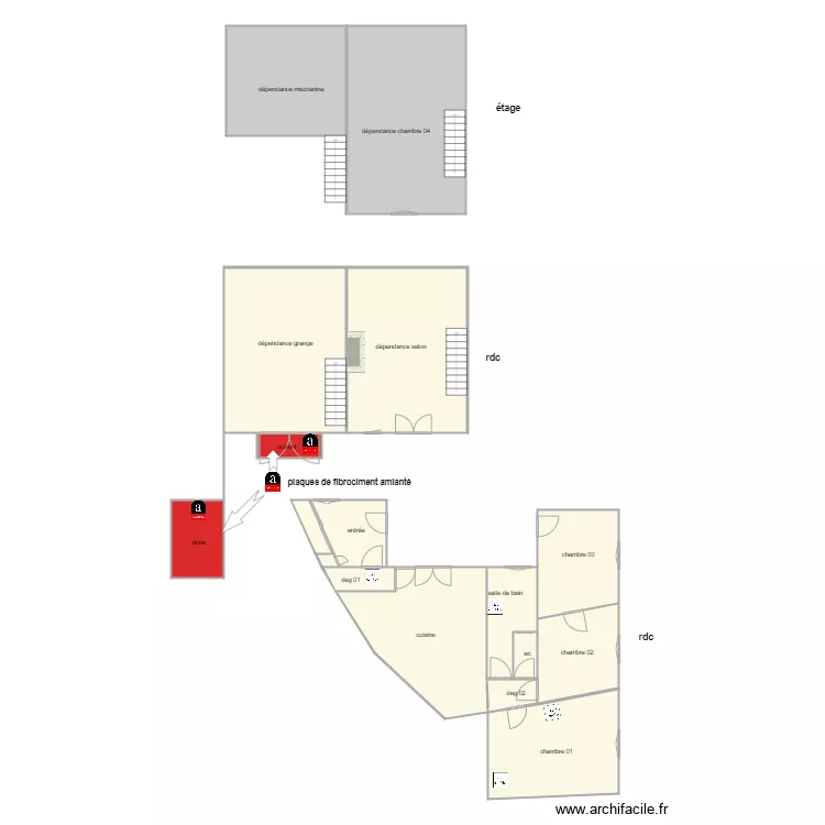 pasquier am 1179. Plan de 