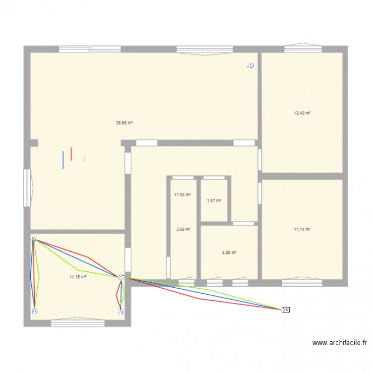 jeromePRISES. Plan de 0 pièce et 0 m2