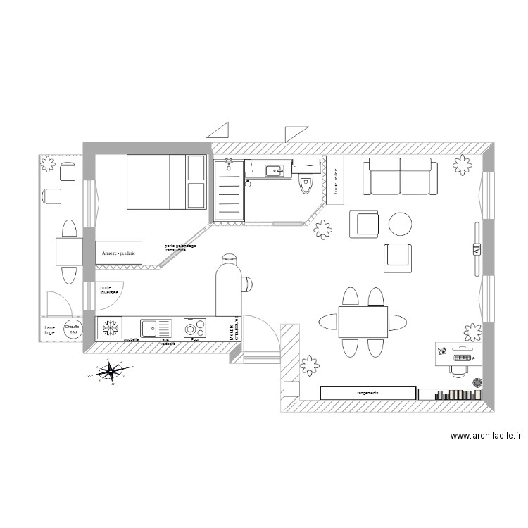 Chloe base 5z. Plan de 0 pièce et 0 m2