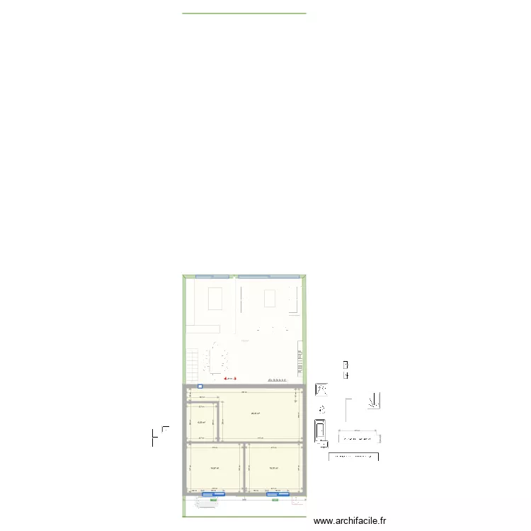 Deneuville nouveau RDC 2. Plan de 