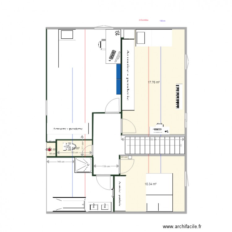 Etage1V1. Plan de 0 pièce et 0 m2