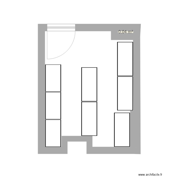 Salle rangement rez sup. Plan de 0 pièce et 0 m2