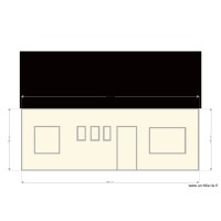 FACADE ARRIERE EXISTANT