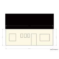 FACADE ARRIERE EXISTANT