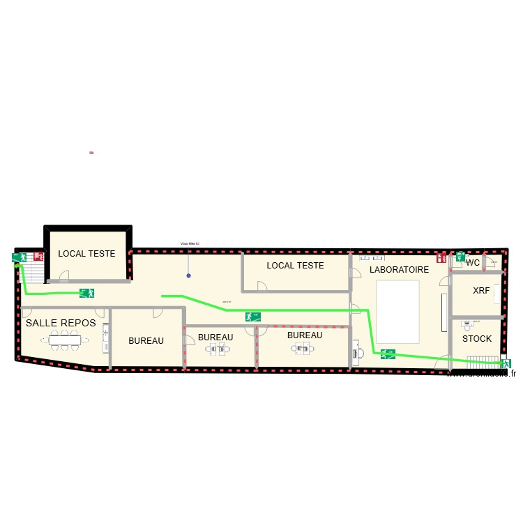 swissmetal. Plan de 6 pièces et 386 m2