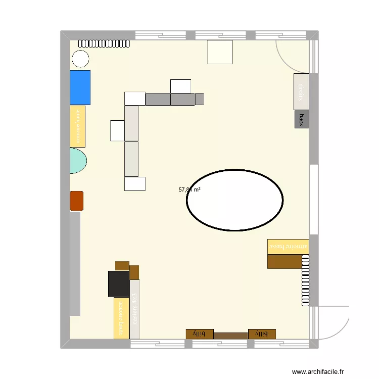 CLASSE MSGS 2026-2027. Plan de 1 et 58 m² CLASSE MSGS 2026-2027. Plan de 1 et 58 m²