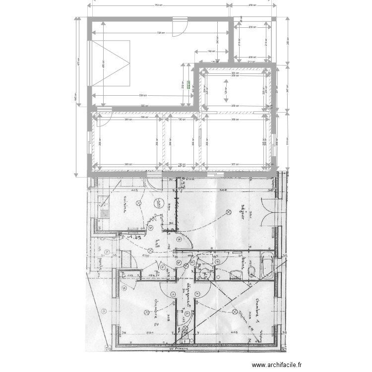 PLAN MARION INTEGRATION. Plan de 0 pièce et 0 m2