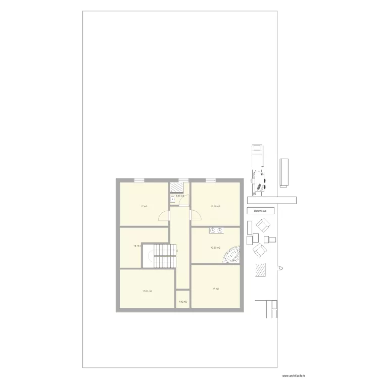 Maison Etage 7. Plan de 