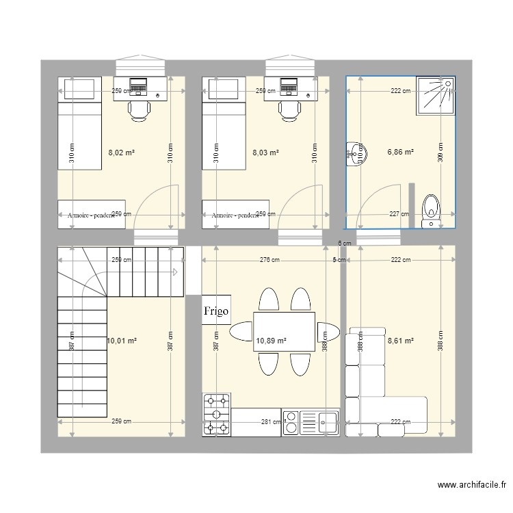 P3 manjatiana. Plan de 0 pièce et 0 m2