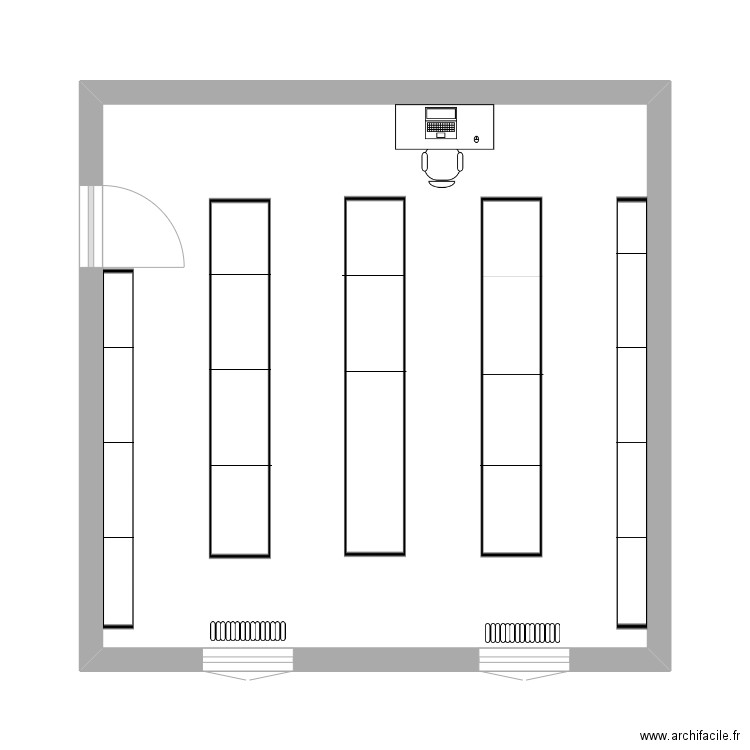 ARCHIVES. Plan de 0 pièce et 0 m2