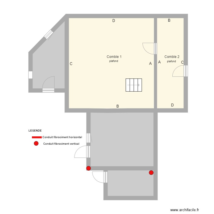 T6 2eme niveau L. Plan de 0 pièce et 0 m2