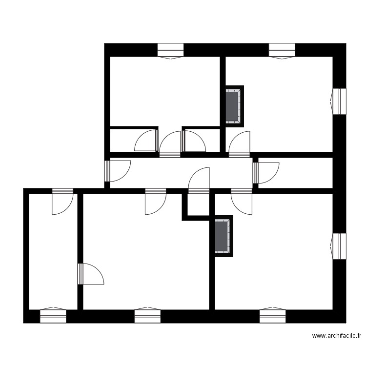Boileau. Plan de 0 pièce et 0 m2