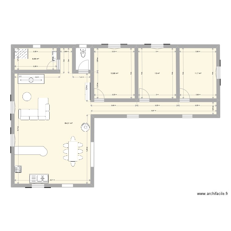 les aiguis 3. Plan de 0 pièce et 0 m2