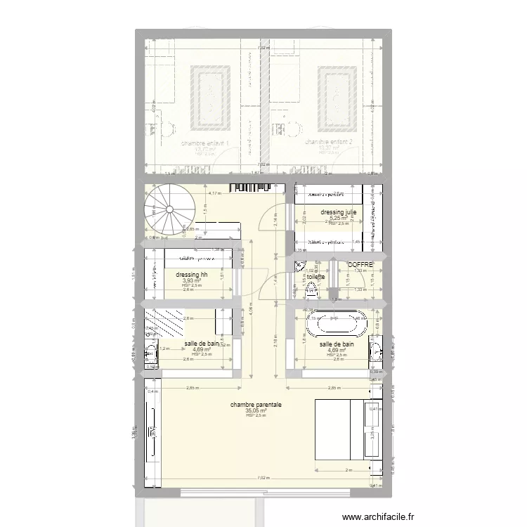 79 concorde. Plan de 