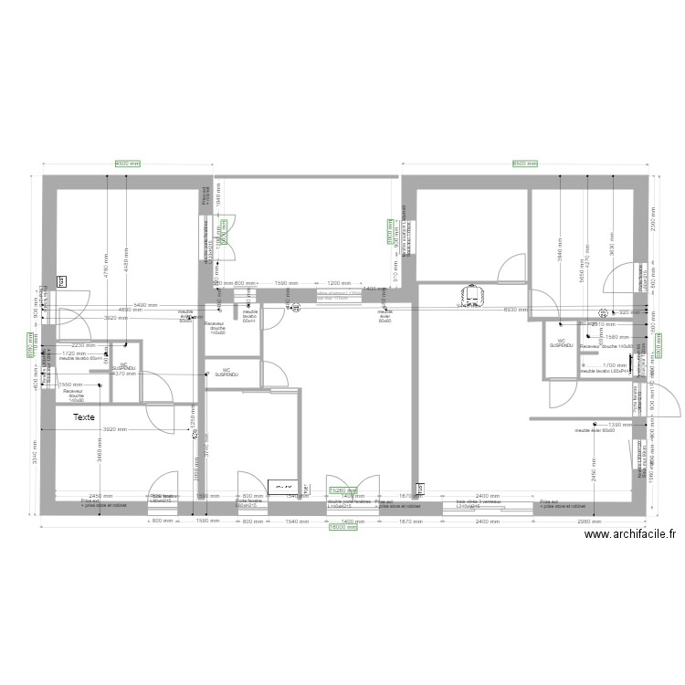 PLAN NDM ASSAINI EDF PTT 2103. Plan de 0 pièce et 0 m2