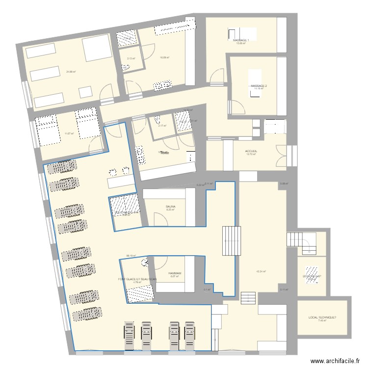 WELLNESS V6. Plan de 0 pièce et 0 m2