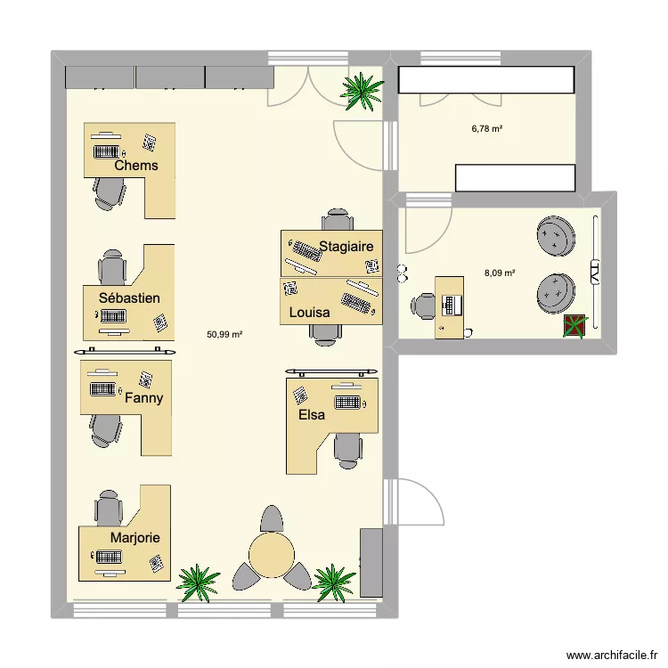 Service com' VServcie. Plan de 