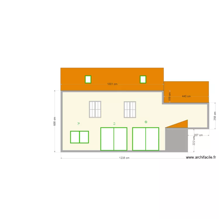 Plan de facade. Plan de Plan de facade. Plan de