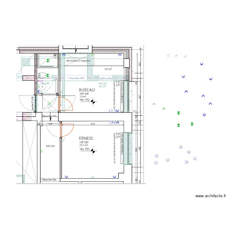 Sous sol 1. Plan de 0 pièce et 0 m2