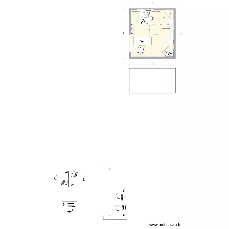 Technical Office HORECAF. Plan de 0 pièce et 0 m2