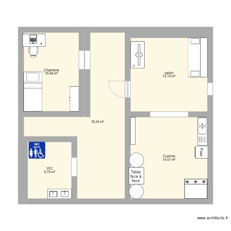 Maison Sportif...... Plan de 0 pièce et 0 m2